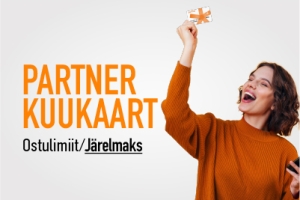 PARTNERKAART ALUSTAS KAUBAMAJAS JÄRELMAKSU PAKKUMIST